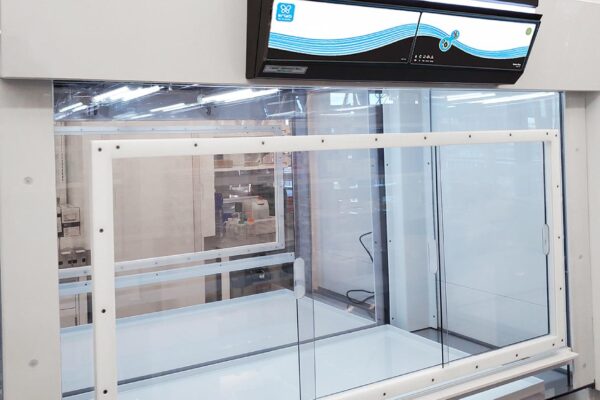 Custom Equipment Enclosure with Combo Sash